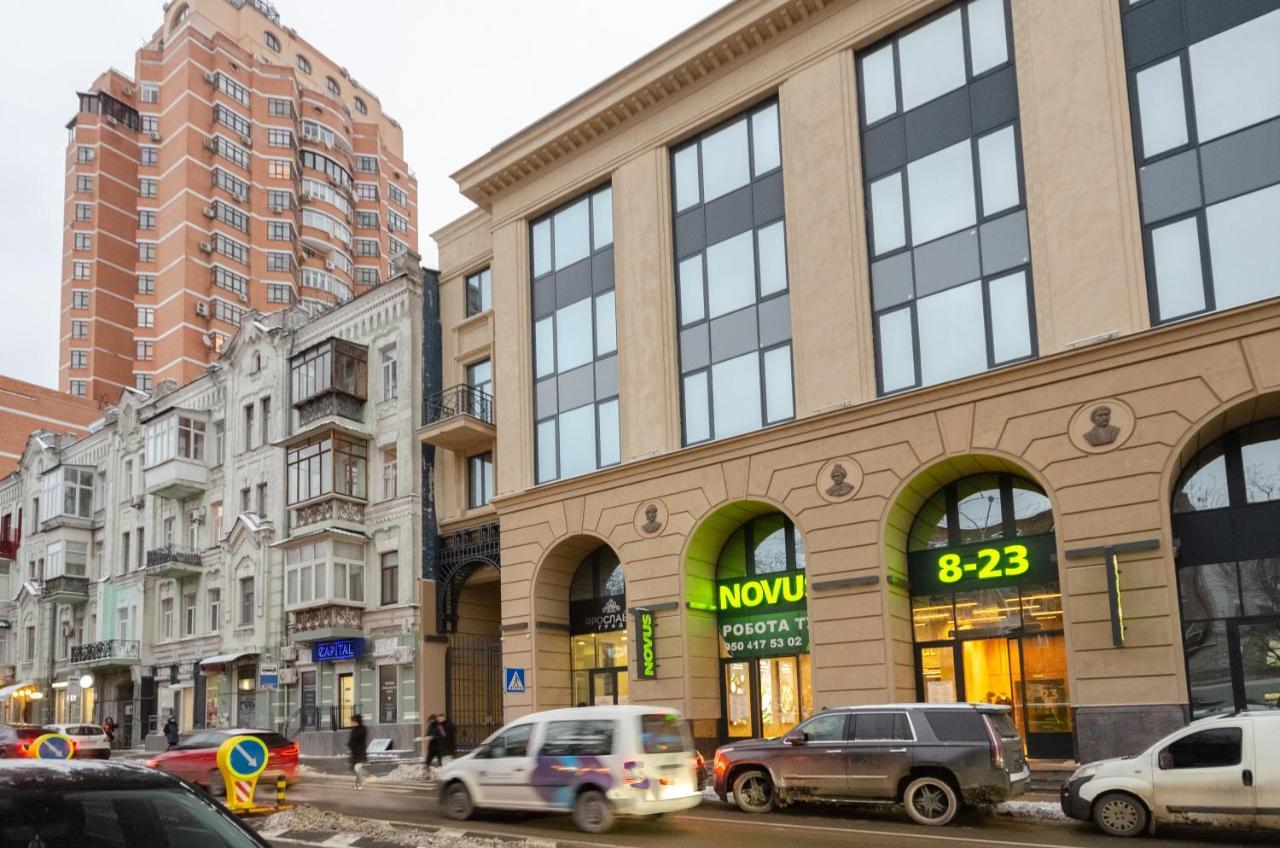 Petrovdom 12-131B Apartments In Rc "Yaroslaviv Grad"Bulvarno Kudriavska 17B เคียฟ ภายนอก รูปภาพ